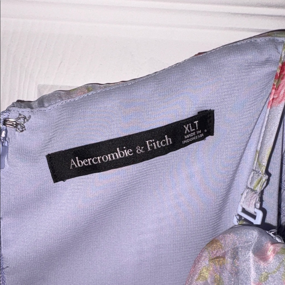 Abercrombie & Fitch Organza Tiered Mini Dress - Picture 7 of 8
